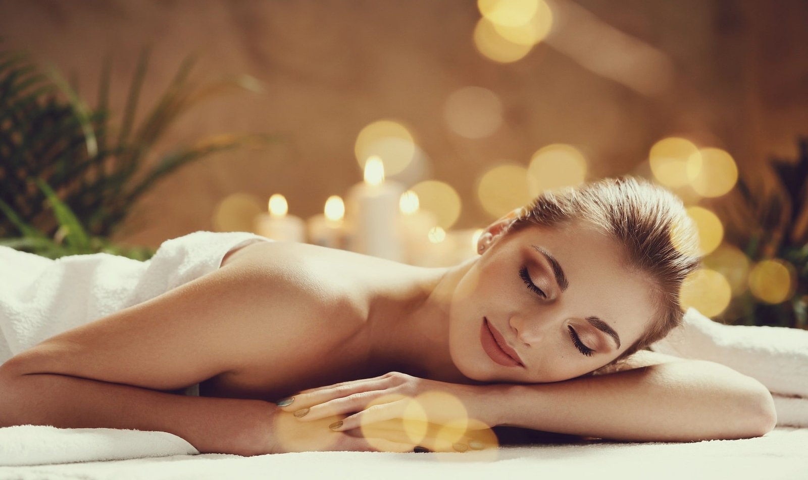 Freedom Luxury Spa luxury massage room with ambient lighting